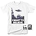 X-Files I Want To Believe Aliens UFO T Shirt & Exclusive Stickers (X-Large) White