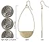 Shield Earring (Large Gold)