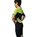 Realon Wetsuit Kids Shortie 3mm Boys Wetsuit Shorty Swim Suit Children Snorkeling Suits Surf Suit Jumpsuit (black/green, S)