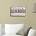 Adeco [SP0106] Decorative Wood Wall Hanging Sign Plaque 