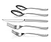 Artaste 56525 Rain II Forged 18/10 Stainless Steel Flatware 20 Piece Set, Service for 4, Silver