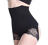 HOLYSNOW Women Plus Size Thigh Slimmer Booty Compression Shorts Black S