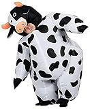 JYZCOS Inflatable Cow Costume Adult Funny Blow Up