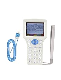 LIBO lector de NFC de 10 frecuencias copiadora RFID Puerta Teléfono Duplicador de llave Tarjeta de Identificación EM4305 125 KHz 13.56 MHz para sistema de control de acceso