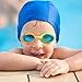 OutdoorMaster Kids Swim Goggles 2 Pack - Quick Adjustable Strap Swimming Goggles for Kids - D