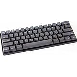 Mechanical Keyboard - KBC Poker 3 (Pok3r) - Black Case - PBT Keycaps - Cherry Mx-Brown [Metal Casing]