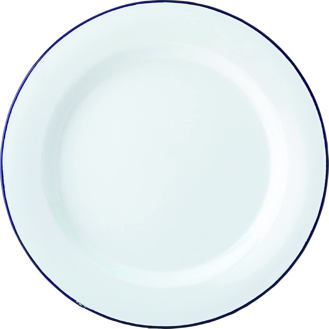 Utopia Eagle Enamel, F50005-000000-B01006, Eagle Enamel Plate 9.5" (24cm) (Box of 6)
