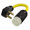 Conntek-30A-NEMA-14-30P-to-50-Amp-Electric-Vehicle-Adapter-Cord-for-Tesla