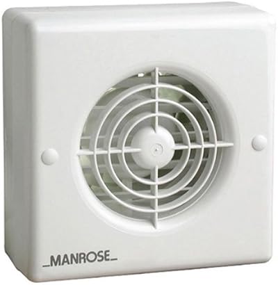 Manrose WF100P 100mm 4in Axial Window Fan 230V Pullcord Series Bathroom