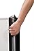 Lascal KiddyGuard Avant, Black, Retractable Baby Safety Gate, Simple One-Hand Operated Childproof Locking Mechanism, Elegant Brushed Aluminum Design Fits Any Décor, Fits Inside Openings Up To 48”