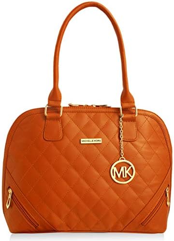 Michelle Kors Sophia Tan Color Imported Genuine Leatherette Bag for Girls and Women