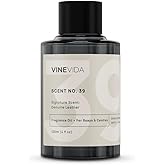 VINEVIDA [4oz] Genuine Leather Fragrance Oil for Candle Making and Soap Making - Premium Candle Scents for Soy Candles