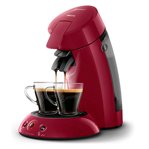 Philips HD6554/91 Machine à Café à Dosettes Senseo Original Rouge Intense 0, 75 Litre