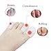 12PCS Toe Protectors, Toe Caps, Breathable Silicone Gel Big Toe Sleeves for Ingrown Toenail, Toenail Loss - Callus & Blister Prevention Toe Covers