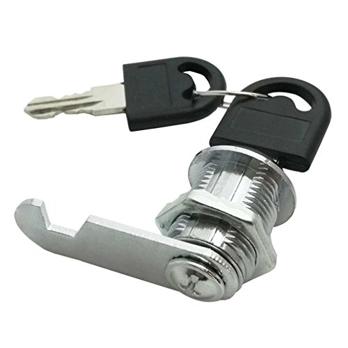 Smbbit 13/16 in(20MM) Cylinder Cam Cylinder Lock Mailbox Cabinet Cupboard Drawer Furniture Tool Box Locker Cabinet Hardware Locks(4Pack )