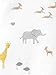 Simple Joys by Carter's Baby Girls' Cotton Footed Sleep and Play, Pack of 2