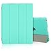 Besdata Ultra Slim Lightweight Smart Stand Cover & Translucent Back Case for Apple iPad 2/iPad 3/iPad 4 Bundle with Auto Wake/Sleep + Screen Protector, Cleaning Cloth & Stylus, Mint Green