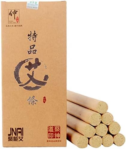 Pure Natural Moxa Rolls Moxa Sticks,Chinese Wormwood Moxibustion Pain Muscle Relief Moxa Rolls Bar for Mild Moxibustion (Moxa Rolls)