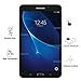 LTROP Tempered Glass Screen Protector for Samsung Galaxy Tab A 7.0 (SM-T280 /SM-T285) Tablet, 9H Hardness, Crystal Clear, Anti Fingerprint, Scratch Resistant, Bubble Free