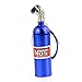 maycom Creative New NOS Mini Nitrous Oxide Bottle Keyring Key Chain Ring Keyfob Stash Pill Box Storage Turbo Keychain (Blue 6cm Height)