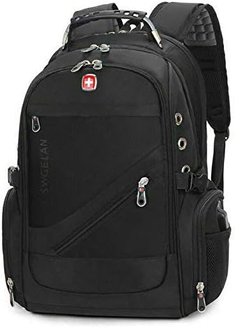 Adaym Swiss gear Men's Outdoor Travel Bag Waterproof Laptop Backpack School Bag