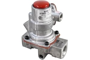 GCP Baso Safety Valve - Vulcan Hart OEM Replacement 3/8" FPT Gas In/Out, 4-Port Globe Valve, Brass Body, Stainless Steel Pilot, V24, V260, V36, V36 F, V60, V60 F