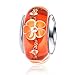 JIAYIQI Murano Glass Charm Fit Pandora Charm Bracelets 925 Sterling Silver Glass Stopper Beads fit Pandora Bracelet and and Necklace, Chrsitmas Birthday Jewelry for Women