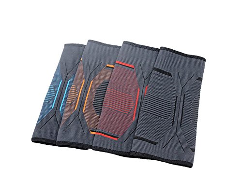 Huasen Sports Safe Guard Fitness Elbow Sleeve Elbow Compression Sleeve Elbow Support for Men & Women Cycling Sports