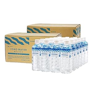 LA・PITA 長期保存水 YOROWATER 養老の天然水 500ml／48本(2ケース) 中硬水 7年保存