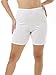 Underworks Womens 100% Cotton Cuff Leg Boy-Leg Brief Bloomers 8-inch Inseam 3-Pack