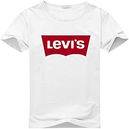 Levis Batwing For Men's Printed Short Sleeve Tee Tshirt Medium White