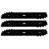 WORX WA0034 7.5" Lawn Replacement Edger Blade, Pack of 3 blades, Fits: WG895 and WG896, Black