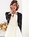 Modekini Women's Floral Lace Long Sleeves Cover Up Shrug