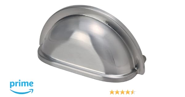 Hardware House 48 8320 Cup Style Cabinet Pull Satin Nickel