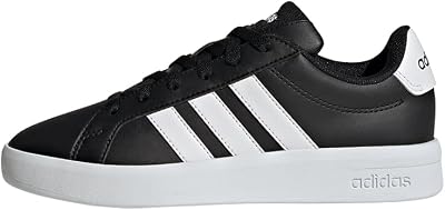 Mixte Enfant Grand Court 3.0 Junior Shoes, Core Black/FTWR White/FTWR White, 35.5 EU
