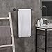 MyGift 20-Inch Wall-Mounted Industrial Steel Gray Metal Pipe Bathroom Hanging Towel Bar