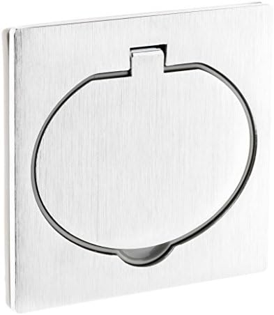 Floor Socket&nbsp;&ndash;&nbsp;16&nbsp;A 2P + T&nbsp;&ndash;&nbsp;IP44&nbsp;Brushed Aluminium Finish with Installation Box
