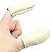 OSOF Sewing Kit, 3Pair Needle Felting Leather Finger Protectors Tools, Finger Guards For Hand Craft