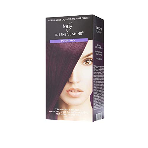 Ion Intensive Shine Hair Color Kit Plum 4VV Plum 4VV