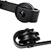 Penson & Co Sliding Barn Door Hardware Antique Style Roller - Black (2 Pack)