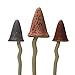 Bosmere Garden Ceramic Lawn Toadstools, Spring Colors (3-Pack)