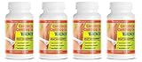 Garcinia Cambogia Extract 1300 60% HCA Weight Management Appetite Suppressant 60 Capsules Per Bottle 4 Bottles