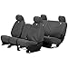 Covercraft Carhartt SeatSaver Custom Seat Covers | Fits 2017-2018 Ford F-250/F-350/F-450/F-550 Extended Cab | 2nd Row 60/40 Bench Seat, Duck Weave Gravel