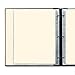 Gallery Leather 3 Ring Binder with Plastic Sleeves, Includes 10 Sheets, Sheet Size: 8.5