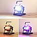 50W 36 LED Spotlights/Portable Cordless Flood Lights, 2400LM,Outdoor Working Waterproof Lamp,Rechargeable 3 Modes Lamp, Special SOS Mode Lights for Camping, Fishing, Hunting