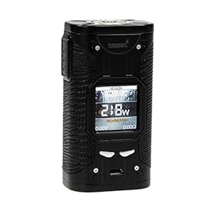 Smoant Cylon TC 218 Box MOD 218 Watt, Riccardo e-Zigarette – Akkuträger, schwarz