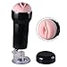 Elecitizon Hand Free Male Masturbation Cup Masturbator for Male Masturbation (Black)