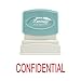 Imprint 360 1130 Xstamper Confidential Pre Inked Laser Engraved Rubber Stamp, Impression Size 1/2