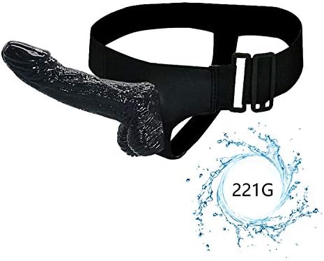 Aixidd Strápǒn Dǒngs Stráp ǒn Hárněss for Women Couples, Pleasure Massaging Wand (Color : Black)