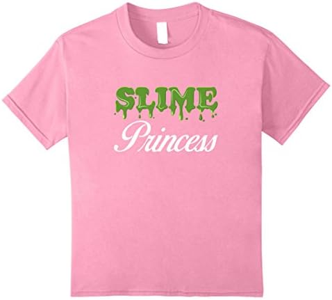 Kids Slime Princess T-Shirt 12 Pink